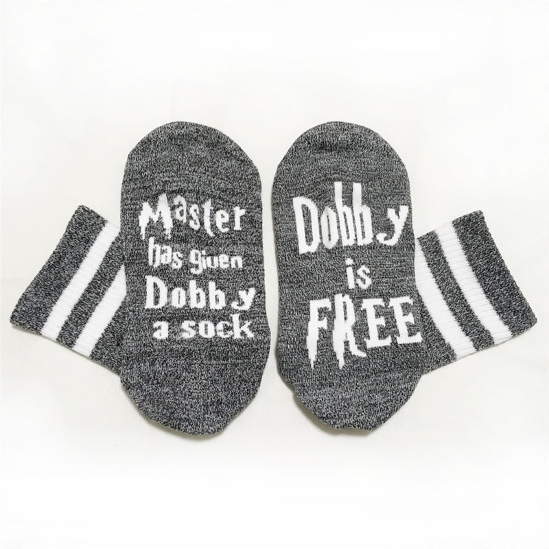 Print Letter Cute Socks