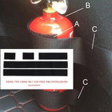 5pcs/set Car Trunk Receive Store Content Bag Storage Network