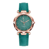 Rose Gold Quartz Watch Female Belt Watch