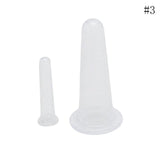 2pcs/set Silicone  jar vacuum cupping cans