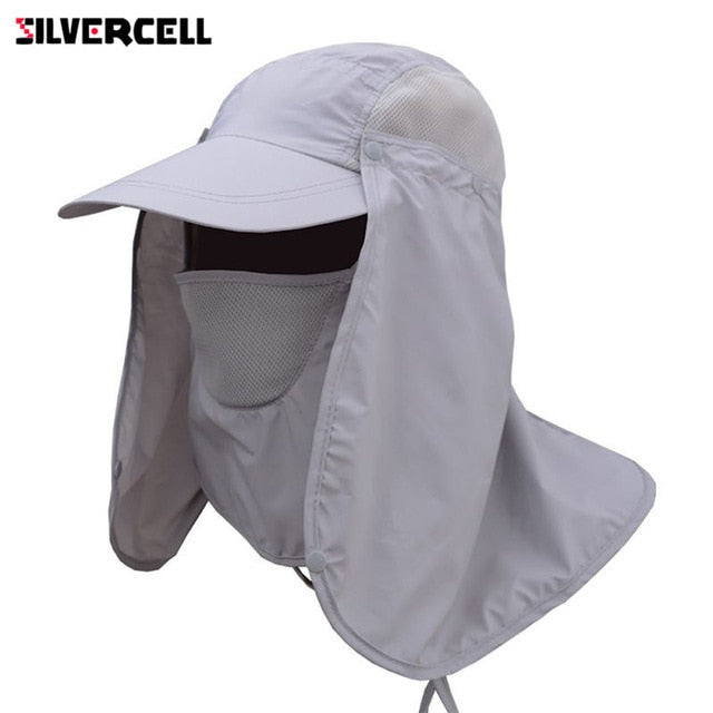 Folding Removable Neck Face Mask Head