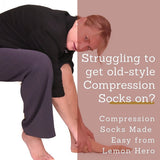 1 Pair Unisex Compression Socks Zipper