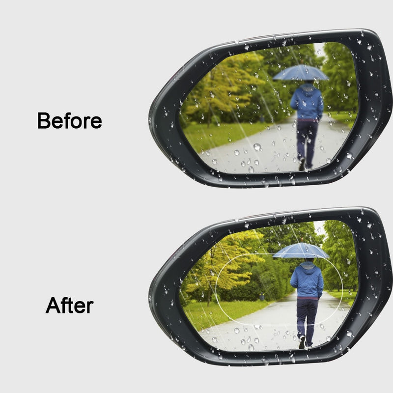 2PCS Car Mirror Window Clear Film