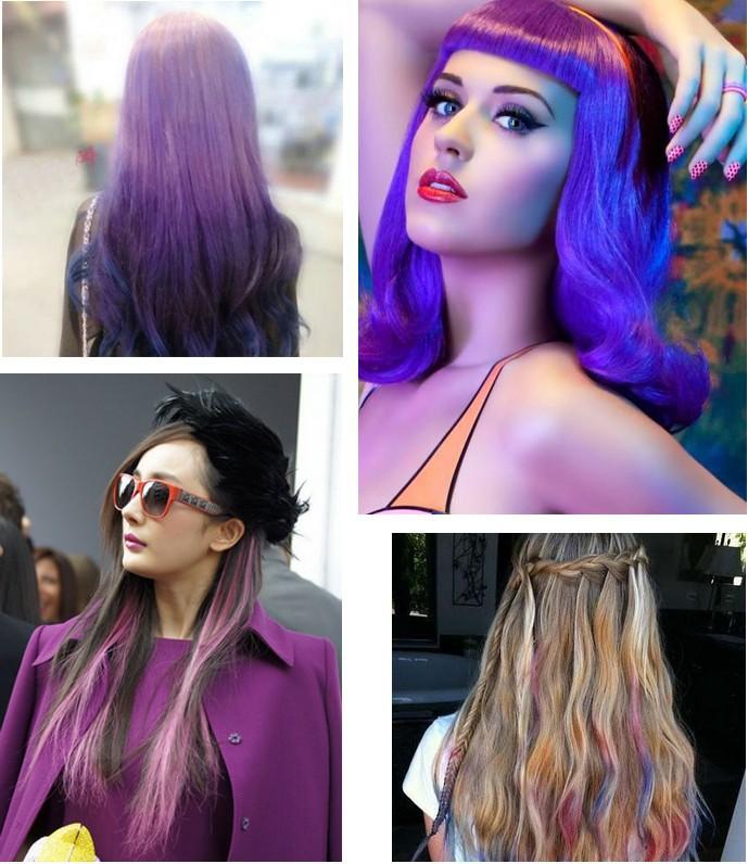Hair Dying Chalk Temporary Hair Powder