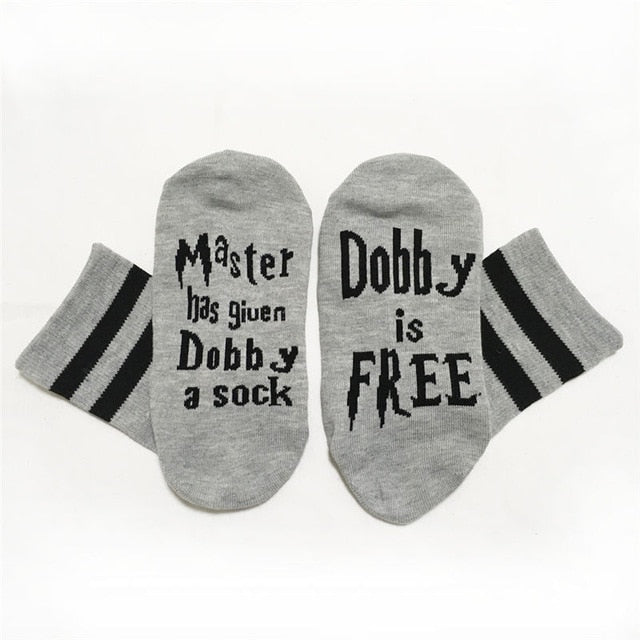 Print Letter Cute Socks