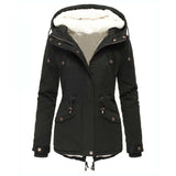 Women Winter Pocket Overcoat