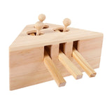 Wooden Interactive Maze Pet Hit Hamster