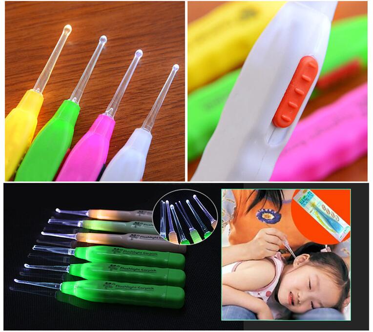 LED LightEar Digger, FlashlightWax Remover
