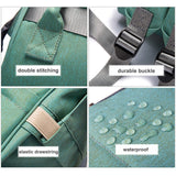USB Large Capacity Nappy Waterproof Bag
