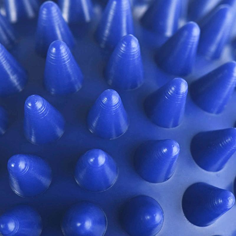 4 Colors 75mm Durable PVC Spiky Massage Ball Trigger Point Sport Fitness Hand Foot Pain Relief