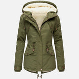 Women Winter Pocket Overcoat