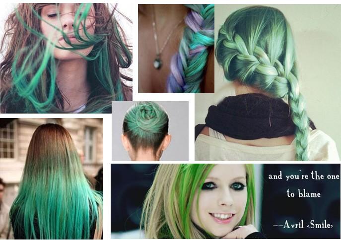 Hair Dying Chalk Temporary Hair Powder