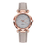 Rose Gold Quartz Watch Female Belt Watch