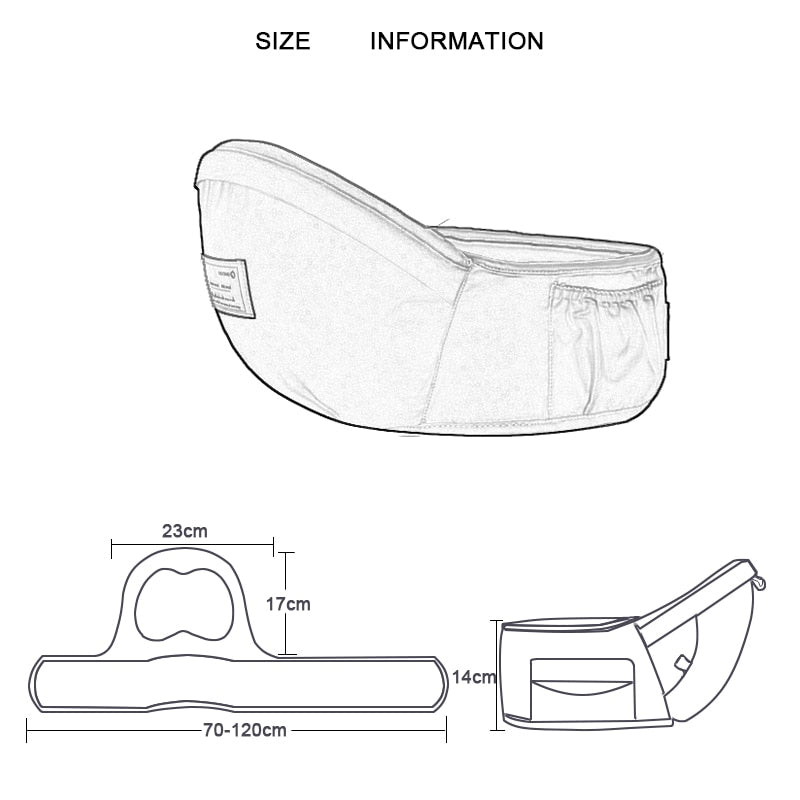 Waist belt Baby Carrier