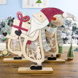 Wooden Table Lights For Christmas