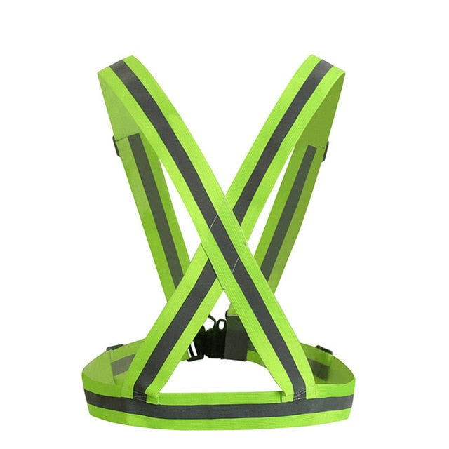 360 Degrees High Visibility Neon Safety Vest Belt Safety