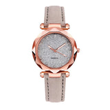 Rose Gold Quartz Watch Female Belt Watch