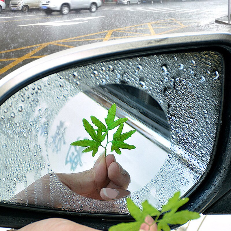 2pcs / set Anti Fog Car Mirror Sticker