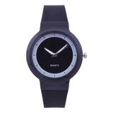 Silicone Band Round Wrist Watch
