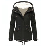 Women Winter Pocket Overcoat