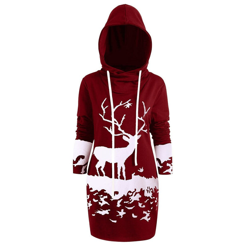 Free Ostrich Christmas Dress
