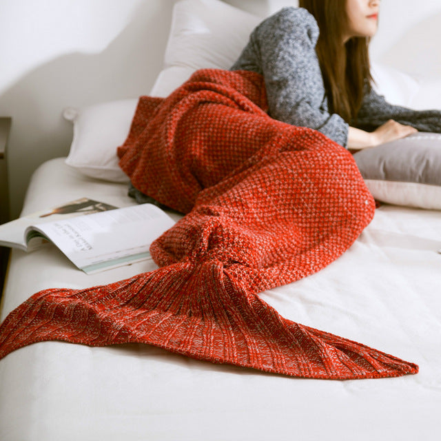 Handmade Knitted Sleeping Bag For Home