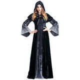 Vintage Witch Long Sleeve Maxi Dress