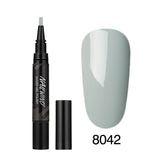 60 Colors Soak Off Enamel Nail Glue Pen