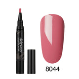 60 Colors Soak Off Enamel Nail Glue Pen