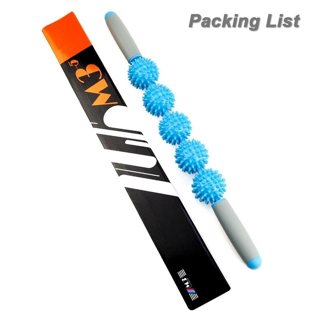 Massage Roller Stick with Point Spiky Balls