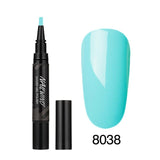 60 Colors Soak Off Enamel Nail Glue Pen
