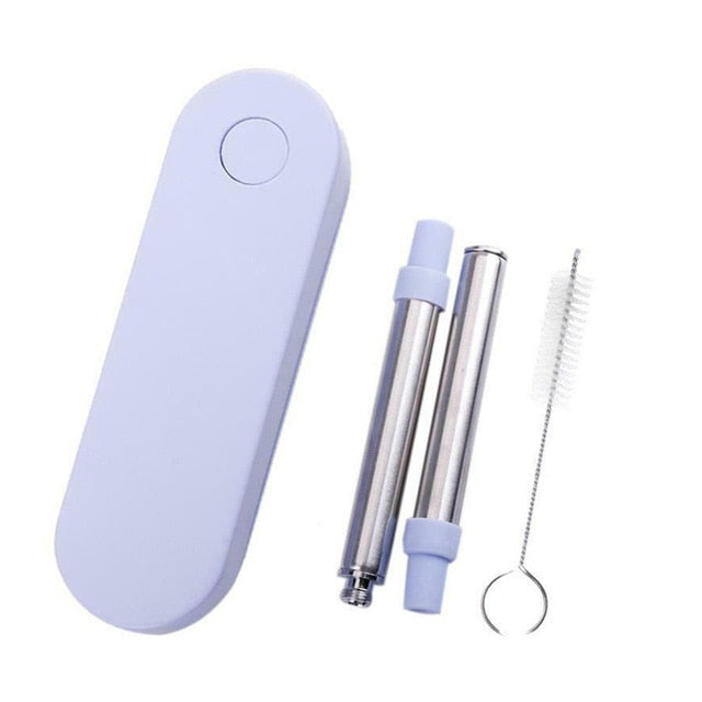 Portable Storage Box Reusable Straws