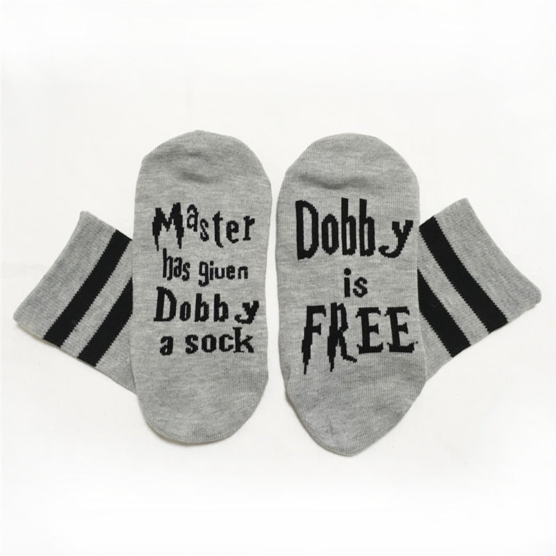 Print Letter Cute Socks