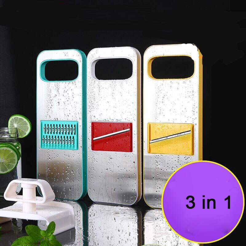 3 In 1 Stainless Steel Vegetable Grater