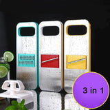3 In 1 Stainless Steel Vegetable Grater