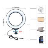 USB 3 Modes Dimmable LED Ring Lights