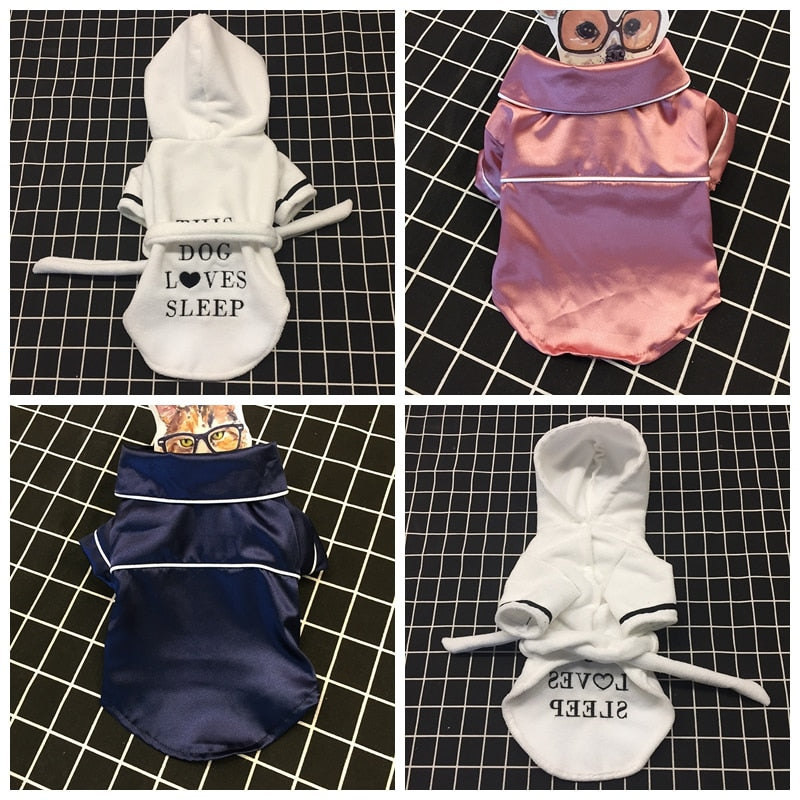 Winter Pet Sleeping Clothes
