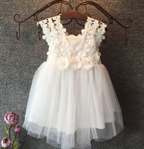 Baby Beautiful Girl Flower Gown