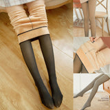 Translucent Warm Fleece Pantyhose