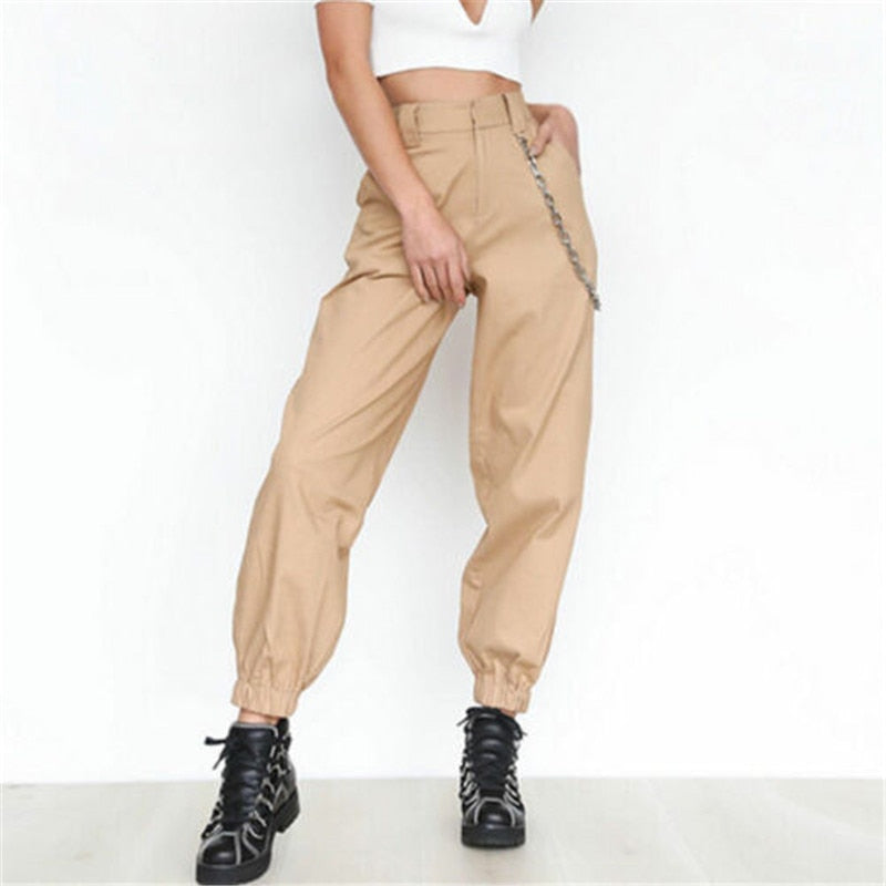 Women Casual High Waist Pants