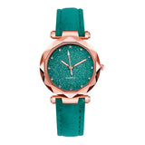 Rose Gold Quartz Watch Female Belt Watch