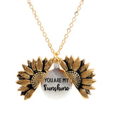Open Engrave letter Necklaces Lover Gift