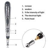 Care Electric Meridians Laser Acupuncture Magnet Therapy Instrument