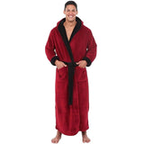 Men's Lengthened Bath Robe Home Clothes