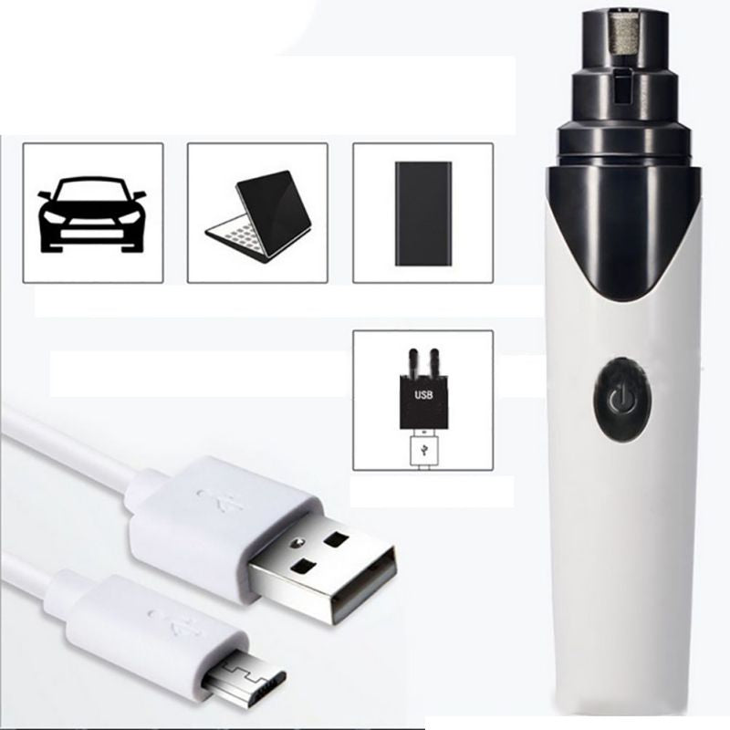 Rechargeable Pets Nails USB Electric Cutter