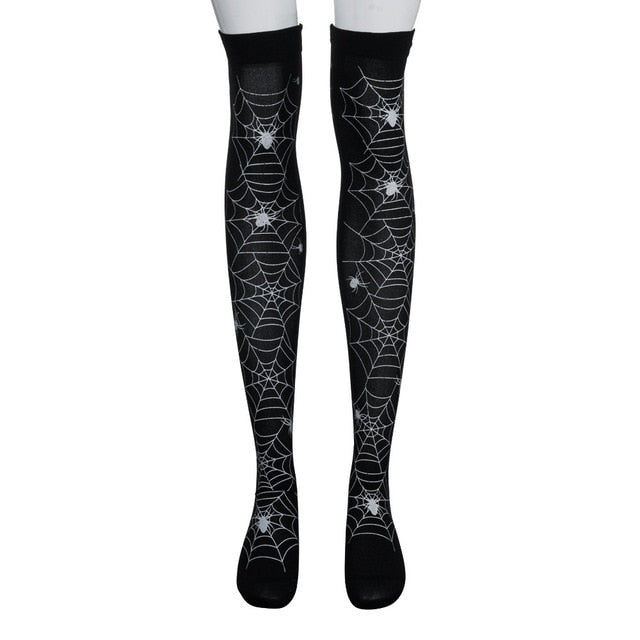 Long Knee High Socks Costume Stockings