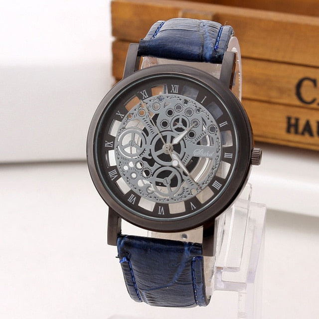Fashion Business Skeleton Watch Men