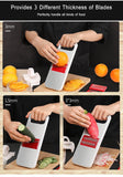 3 In 1 Stainless Steel Vegetable Grater