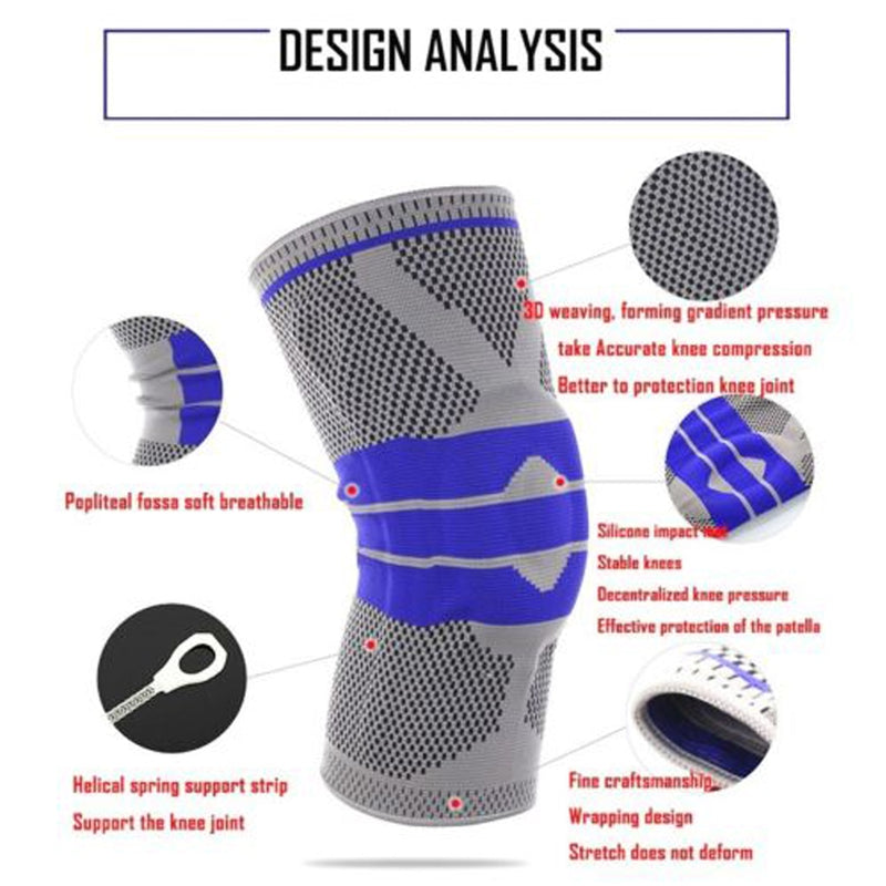 1PCS Knee Brace Sports Sleeve Pads