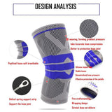 1PCS Knee Brace Sports Sleeve Pads